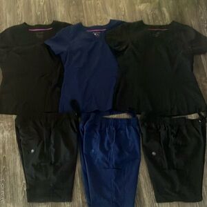 3 Sets Healing Hands scrubs